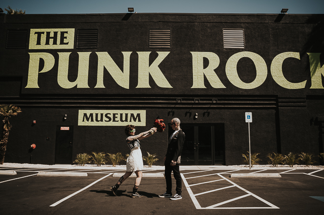 punk rock museum wedding