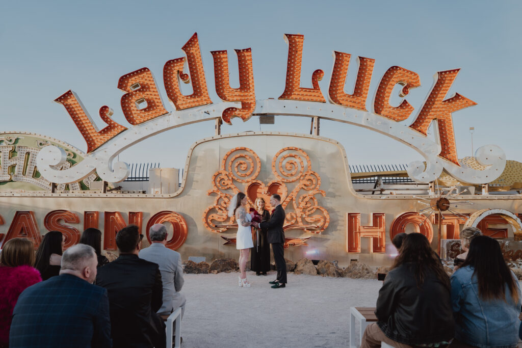 neon museum wedding las vegas
