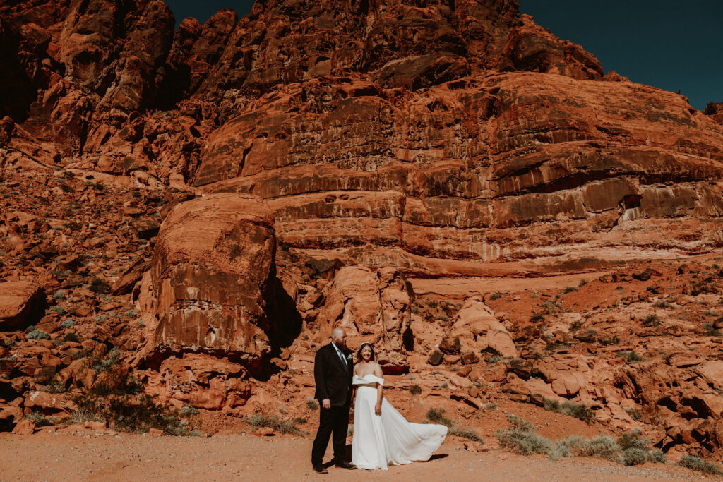 outdoor wedding vegas