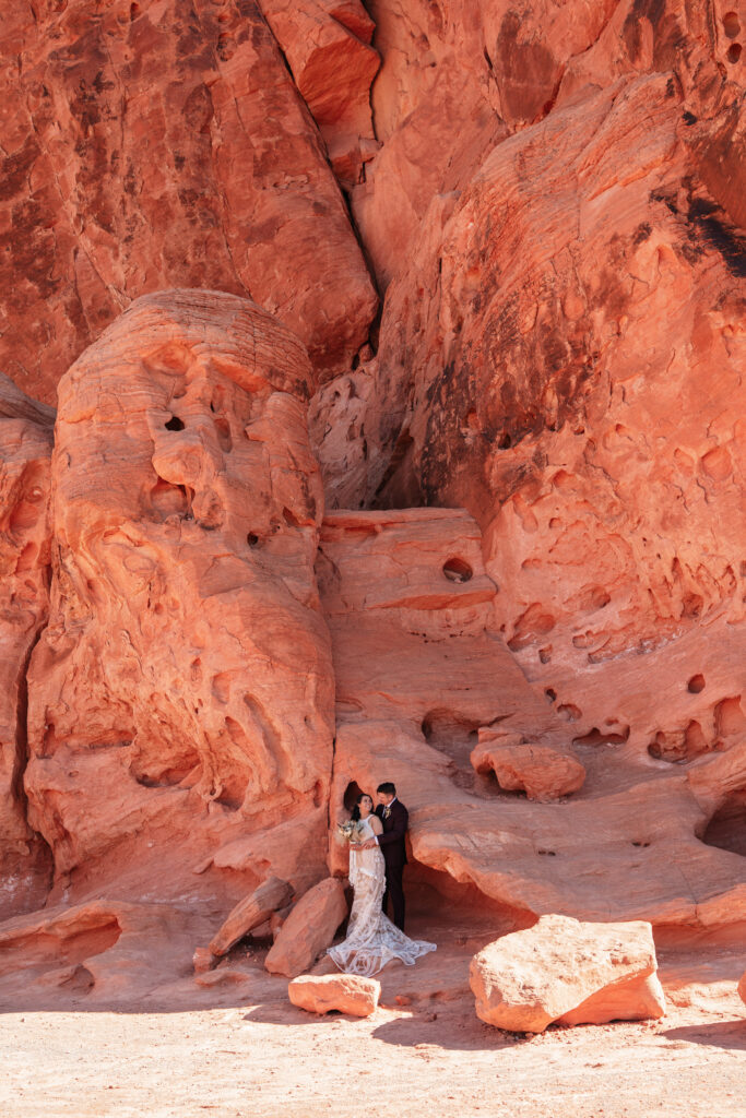 wedding at valley of fire vegas