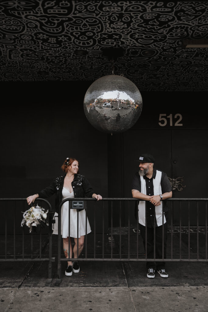 downtown las vegas couples photos