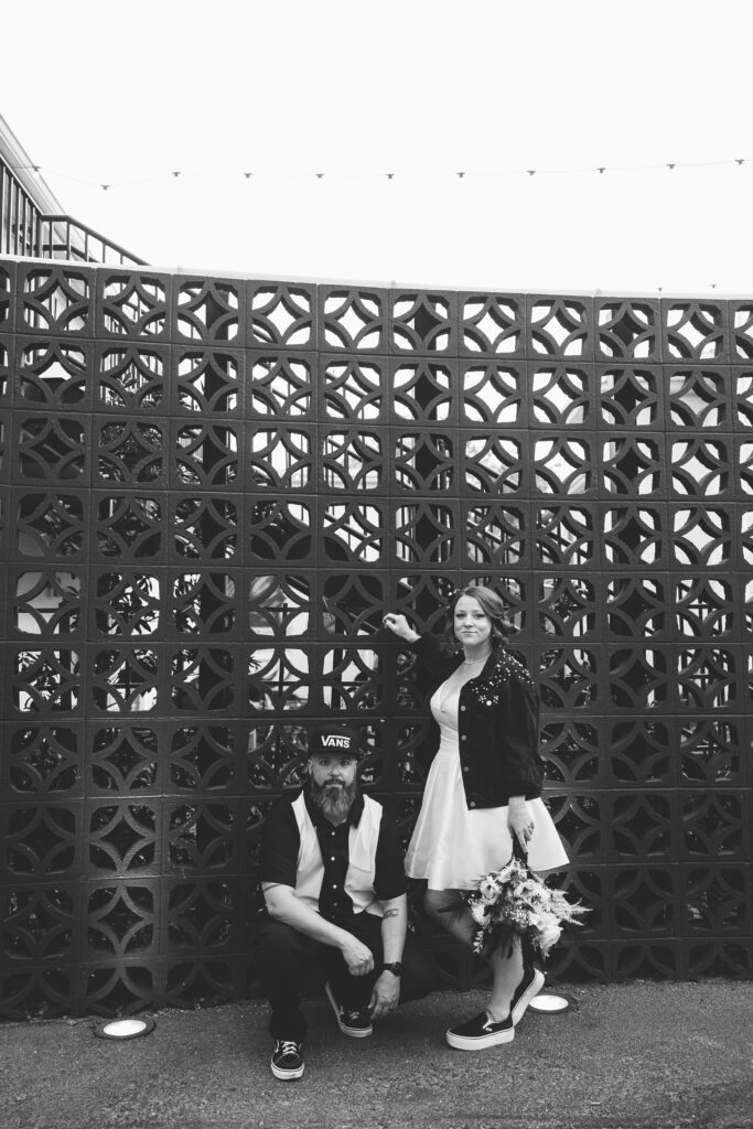 downtown las vegas couples photos