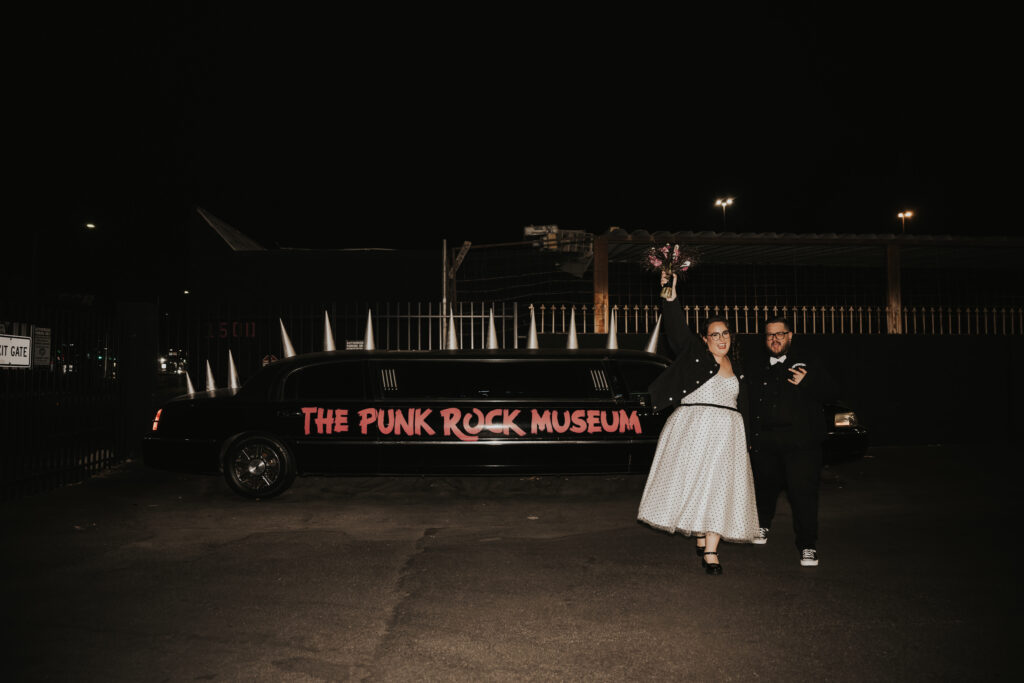 punk rock museum wedding
