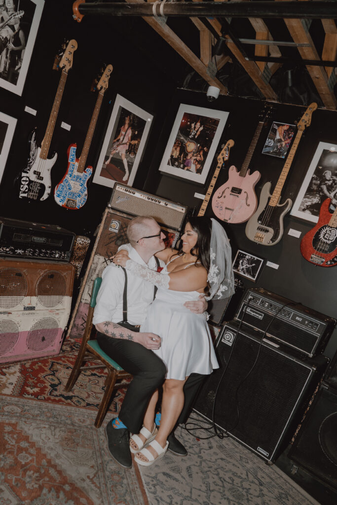 wedding punk rock museum las vegas