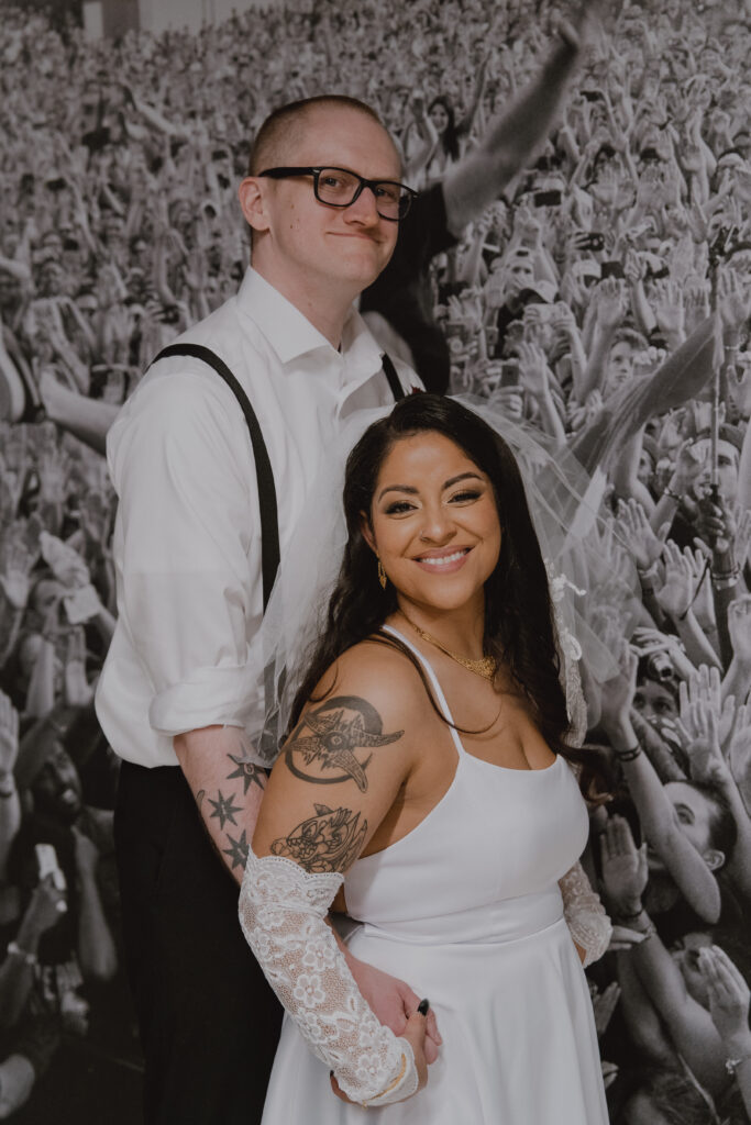 wedding punk rock museum las vegas